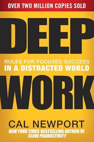 Cover of Deep Work by Cal Newport